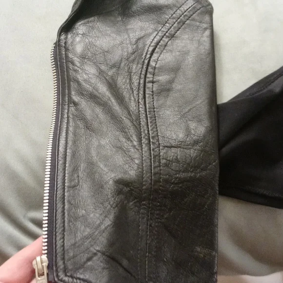 HOT LEATHERS XXS Genuine Black Leather Halter Top Motorcycle Vest - Picture 13 of 13